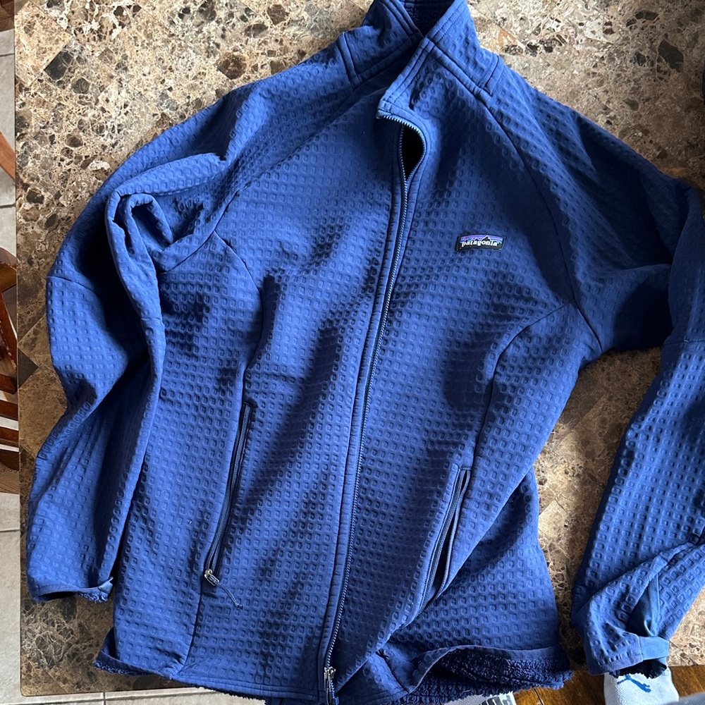 Patagonia Textured Navy Jacket